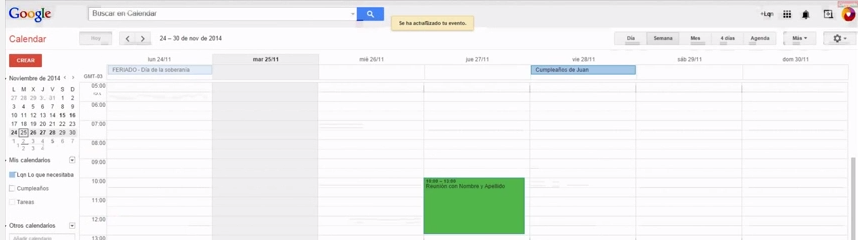 [Videotutorial] Cómo utilizar Google Calendar